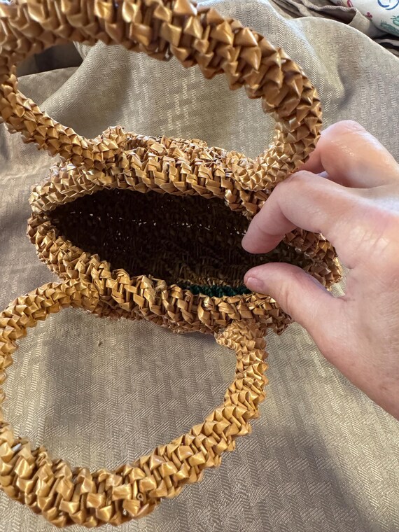 Straw Handbag - image 4