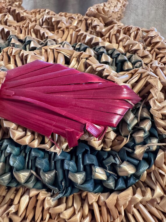 Straw Handbag - image 5