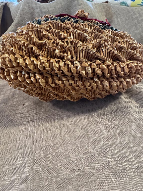 Straw Handbag - image 3