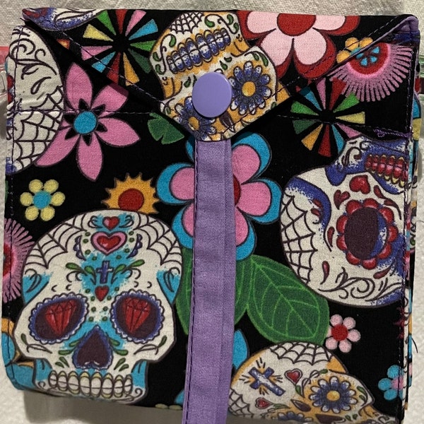 Privacy pouch with pockets, sanitary bags, tampon holder