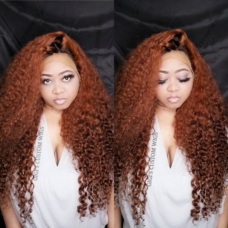 curly colored wigs