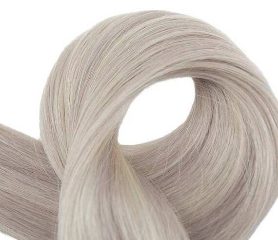 Tape In Hair Extensions 20 Pcs Blonde Highlights Straight Hair