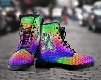 unicorn rainbow boots