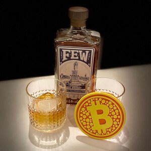CryptoCloaks Bitcoin Coaster - 2 Units!