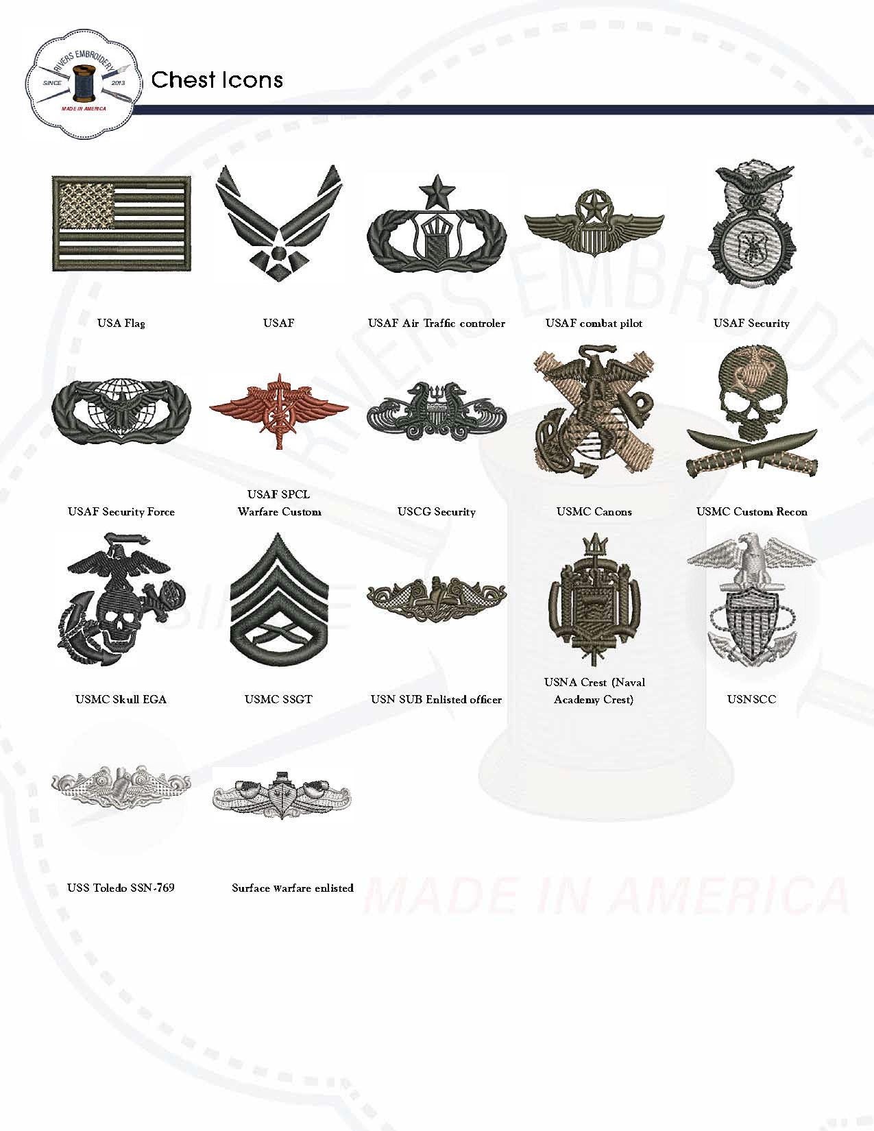 Leather Plate Carrier Flak Patch- 2.25