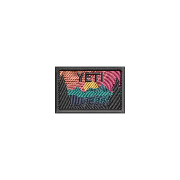 Yeti Velcro Patch Etsy