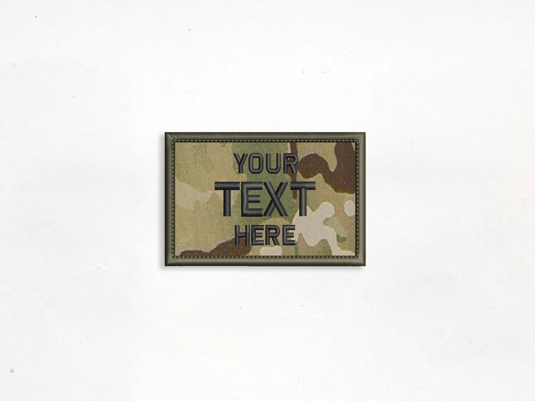 Custom Text Patch - 2x4