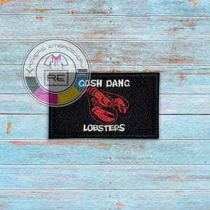 100% Fully embroidred 2X3.5 Inch Custom Hat Patch - Embroidered: Your choice of Sew on or Hook Fastener backing- LOGO Patch-  Premium patch