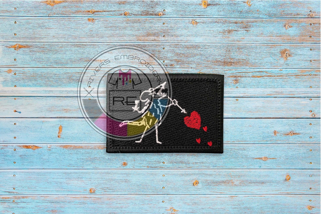 100% Fully Embroidered 2X3 Inch Custom Designed Patch- LOGO Patch ...