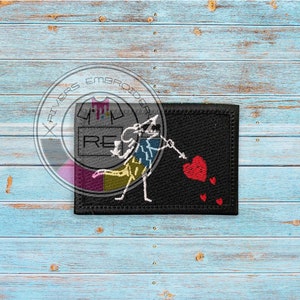 100% fully Embroidered 2X3 Inch Custom Designed Patch- LOGO Patch-  Premium patch