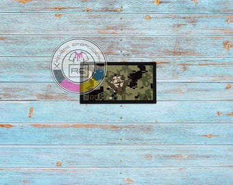 AOR 2 Flak - Embroidered Plate carrier flak patch- 2.25" x 4" - Comes with a Black edge trim – Hook Fastener - Free Domestic Shipping