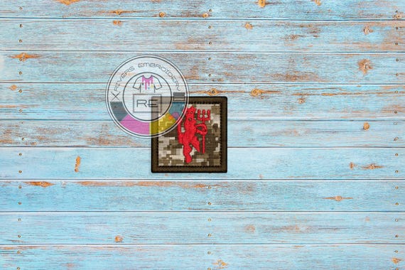 2X2 Inch Custom Designed Patch - Embroidered: Your Choice of