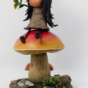 KYASKA DOLL on mushroom fan art