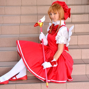 Costume cosplay di Sakura Kinomoto Card Captor First Dress