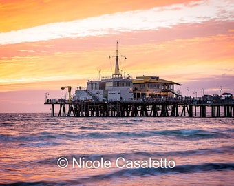 Santa Monica Pier Sunset