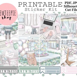 PRINTABLE Planner Sticker Kit | Take Me To The Store Printable Planner Stickers | Erin Condren | Digital Download | Weekly Sticker Kit