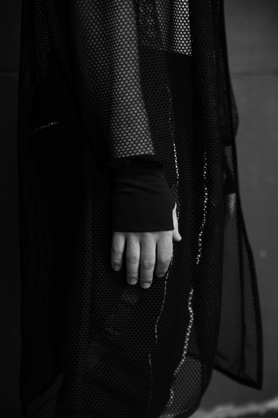 Mens Mesh Shirt Men Mesh Robe See Thru Mesh Rob Etsy