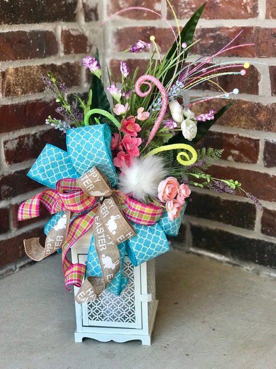 Easter Spring Lantern Swag For Lantern Bunny Tail Easter Etsy