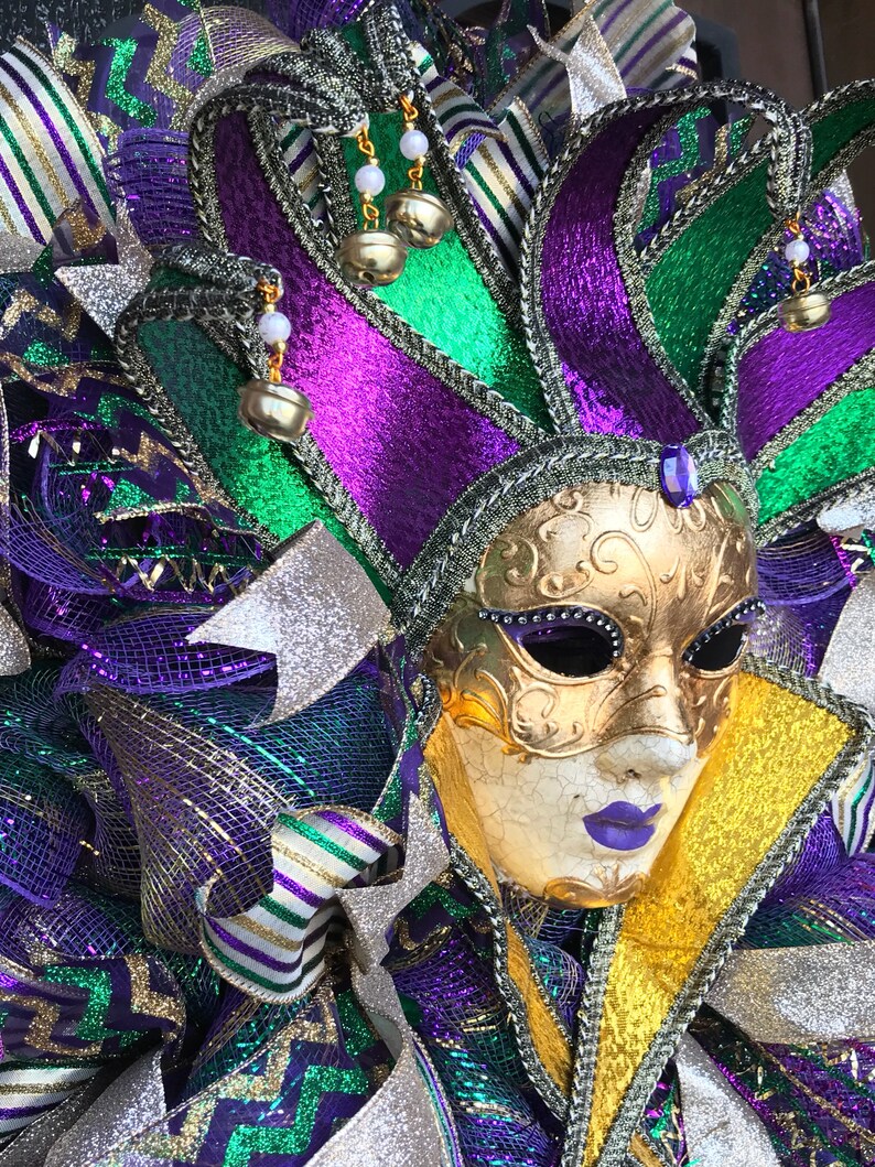 mardi gras front door mat