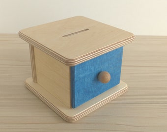 Object Permanence Box, Jouets Montessori 1 an, Jouets Bébé 12 mois