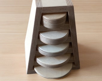 Size Sorting Puzzle Tower, Montessori toys, gift, Montessori pyramid