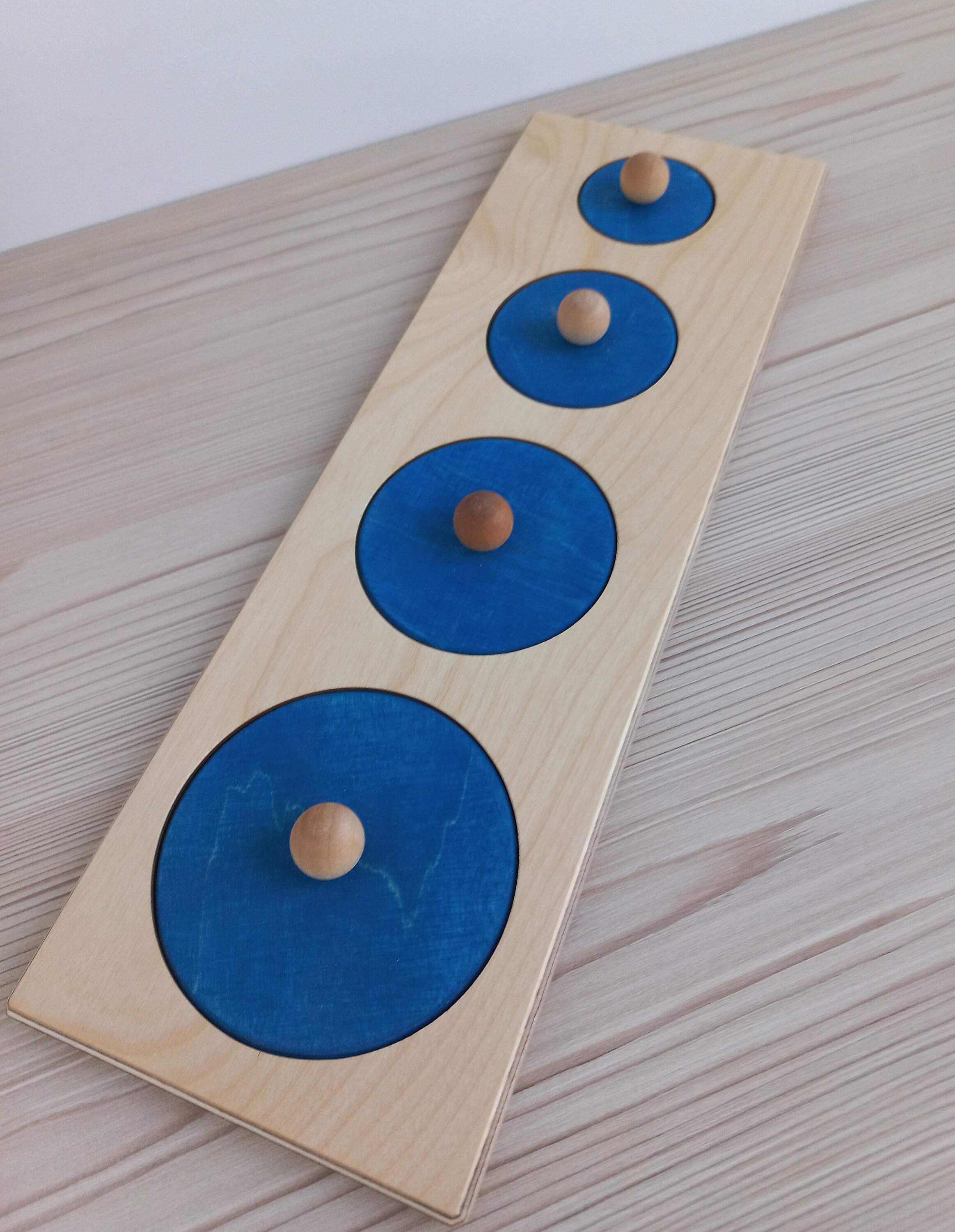 Montessor Multple Crcle Puzzle/geometrc Shape Puzzle Early - Etsy