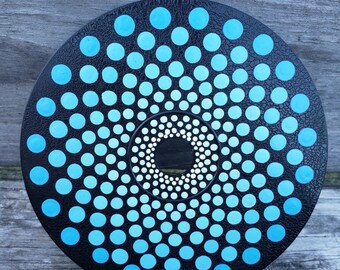 wallpapers Easy Mandala Art On Cd cd mandala etsy