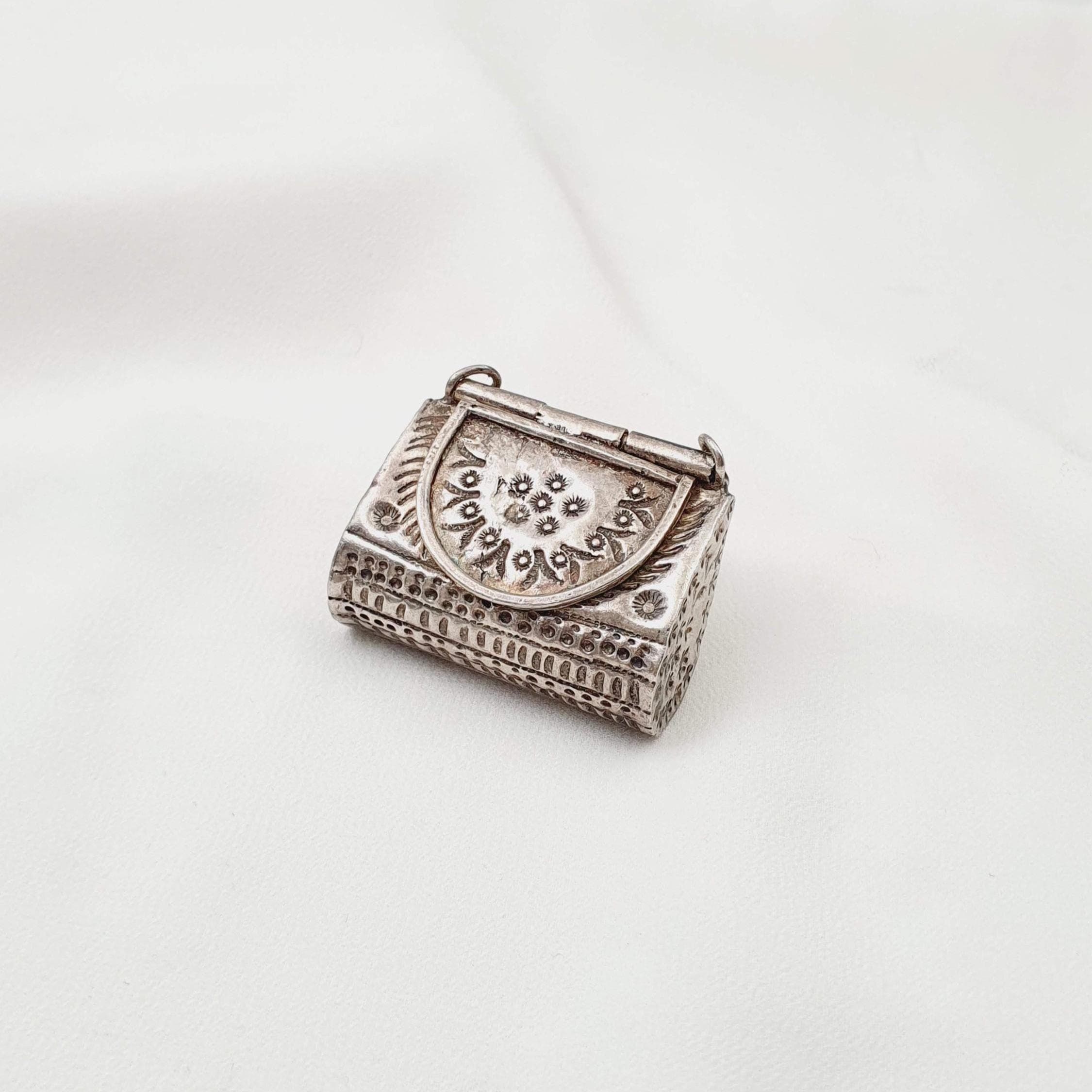 Silver Amulet Case - Etsy