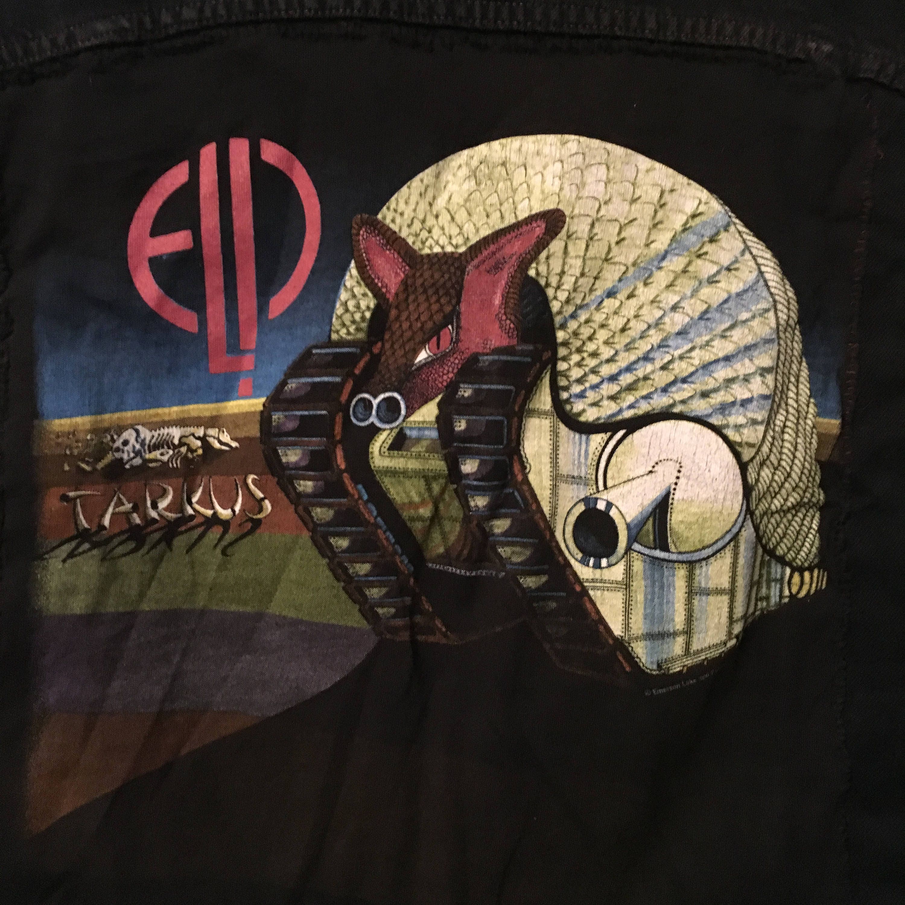 ELP - Tarkus - Denim Vest - Emerson Lake & Palmer Backpatch