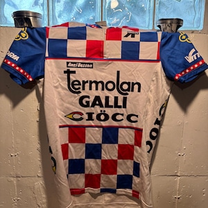 Vintage Assos Cycling Jersey - Termolan Galli Ciocc - Size Large - Early 80’s Tour De France