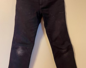 Wrangler Cowboy Cut - Active Slim Fit - 30X30 - Black Denim Work Jeans.