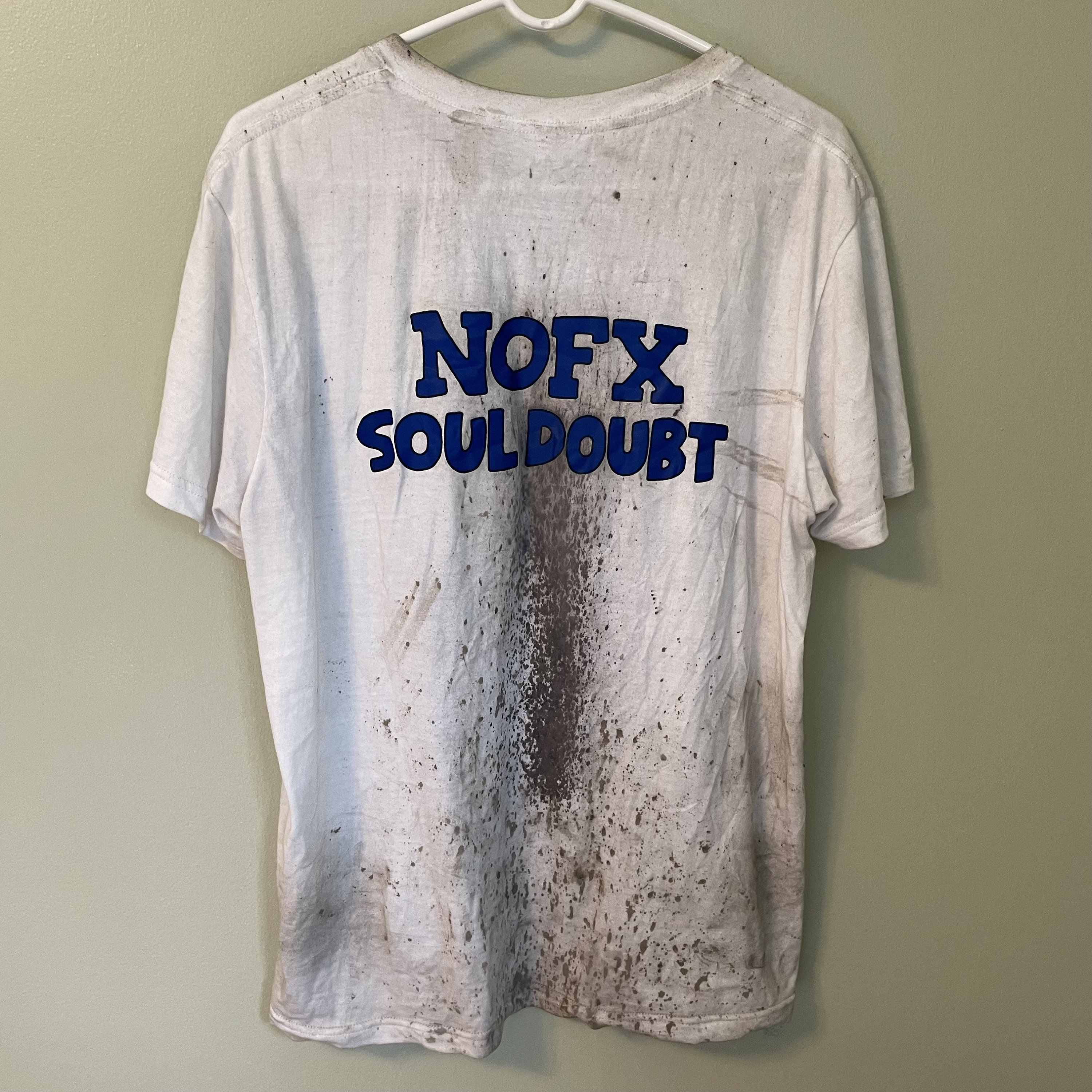 NOFX - White Trash Two Heebs and A Bean - Size Large - Soul Doubt