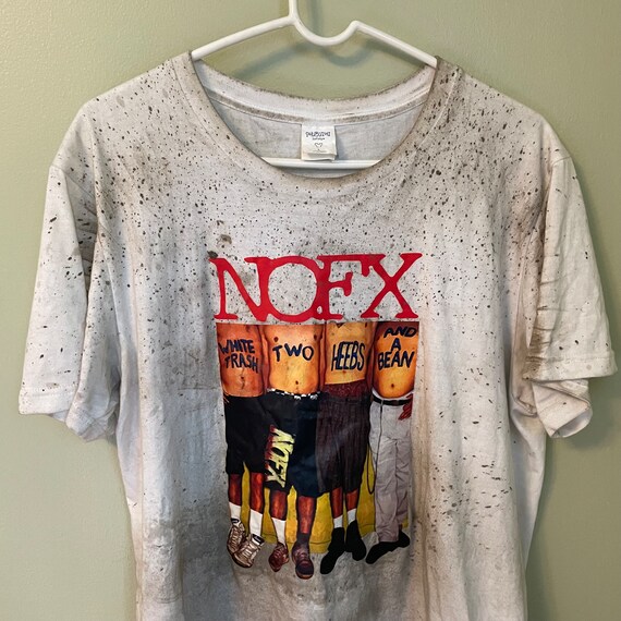 NOFX - White Trash Two Heebs and A Bean - Size Large - Soul Doubt