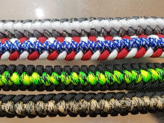 Ridged Fishtail Braid Paracord Bracelet Paracord - Etsy