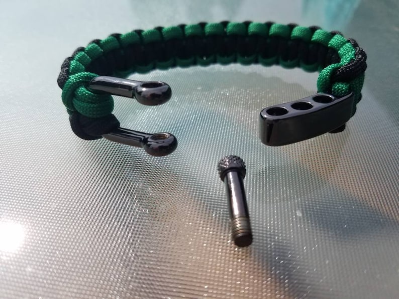 Paracord Bracelet, Custom Cobra Knot, Handmade Bracelets, Climbing Jewelry, Nautical Bracelets, Groomsmans, Best Man Gift, Celtic Knot image 5
