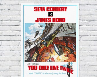 You Only Live Twice Etsy