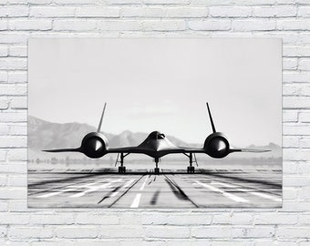 SR-71 Blackbird Sticker Decal Vinyl skunk works #2