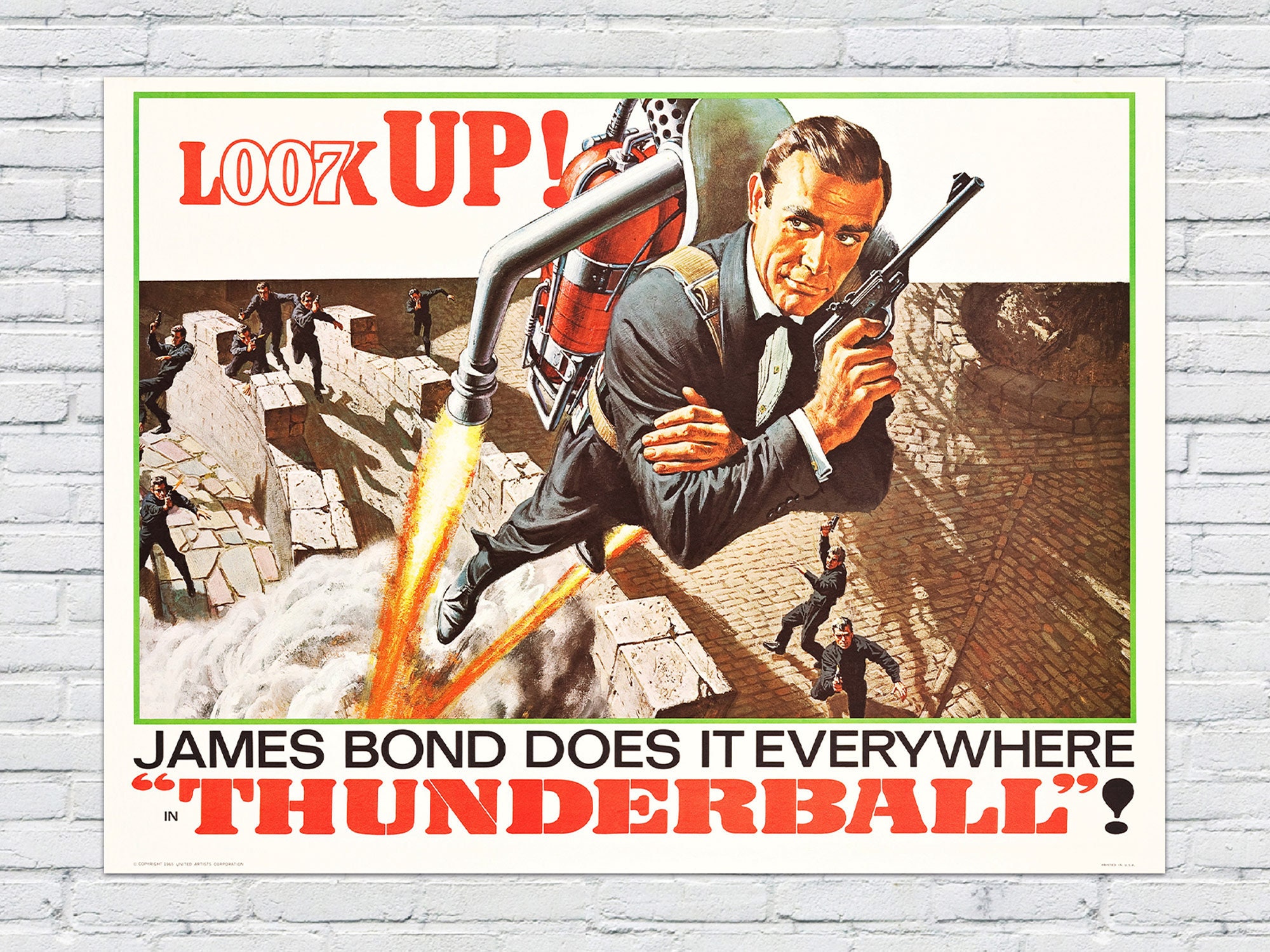 james bond poster