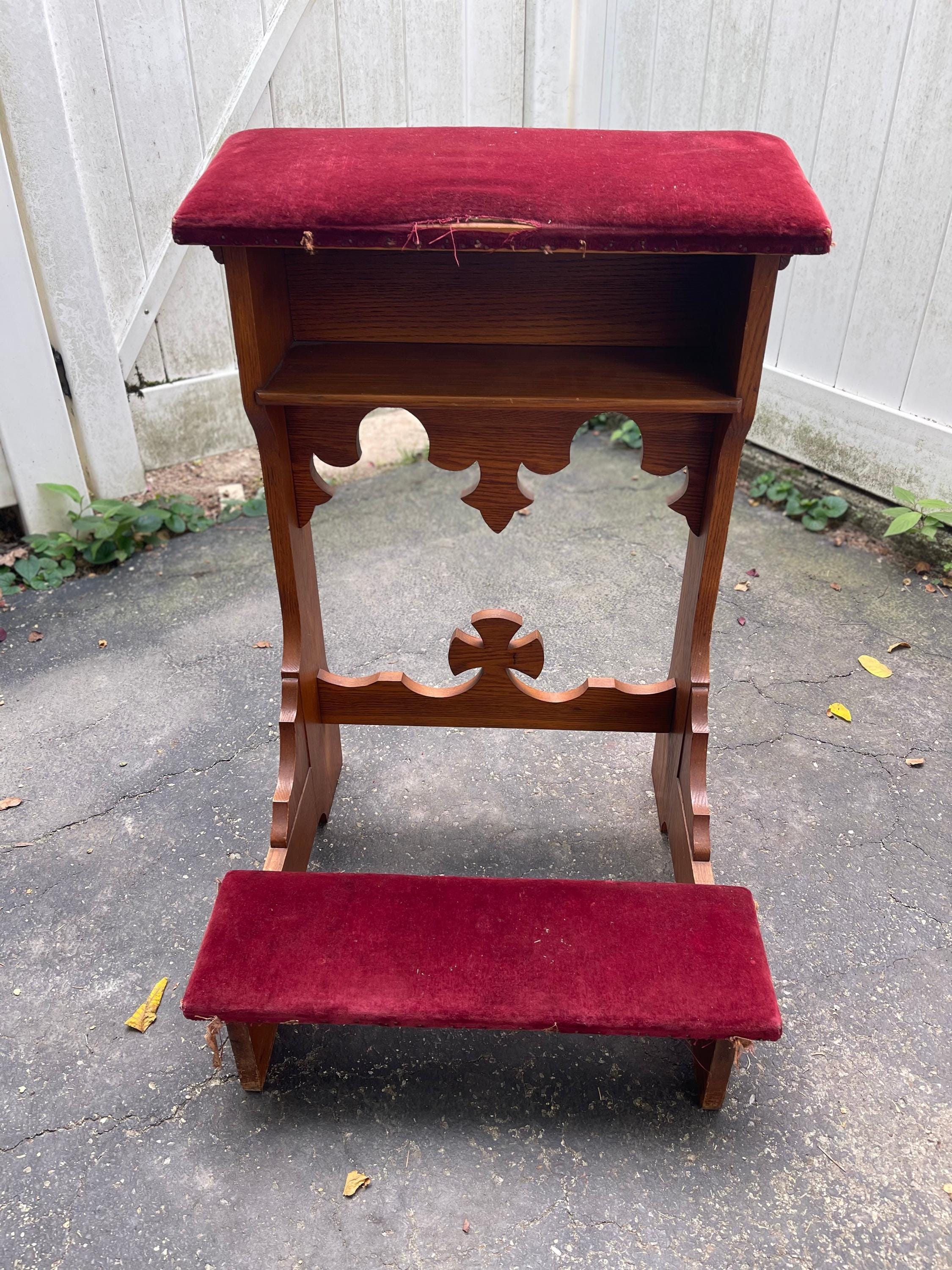 Prie dieu kneeler - Etsy 日本
