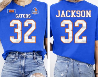 Personalized Team Name & Number Football Jersey Shirt For Adult Kid, Custom Football Jersey Shirt, Game Day Outfit For American Football Fan