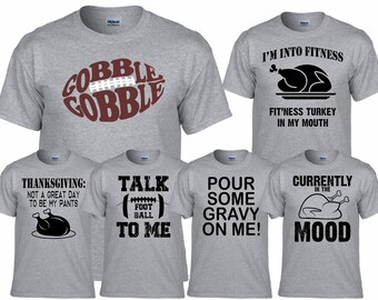 Funny Thanksgiving Turkey Graphic Tee, Fall T-Shirt