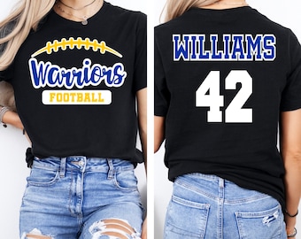 Custom Football Mascot Shirt, Personalized Football Team Shirt, Customized Football Mom Gifts,  Football Mom Shirt