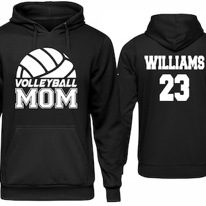 Volleyball Mom Hoodie, Volleyball Mom, Volleyball Tshirts, Volleyball Mom Shirts, Mom Shirt, Personalize, Mom Gift, Sport Mom, Hoodie