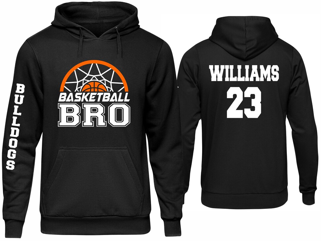 Basketball Brother Hoodie, Personalized Basketball Hoodie, Basketball Hoodie, Custom Basketball