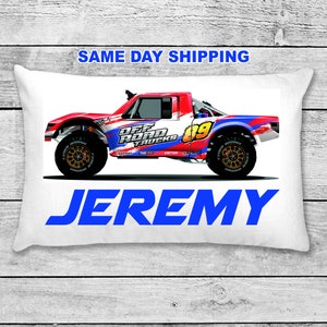 Monster Truck Pillow Case Personalized Pillowcase Off Road Truck Pillowcase