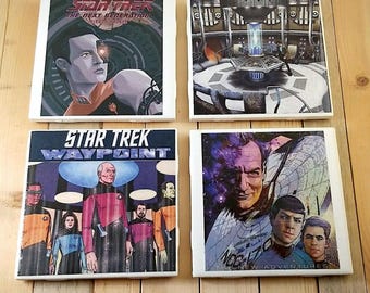 Star Trek Comic Book Coaster Set