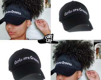 The Baseball Cap For Every Curl Pattern By Curlcap On Etsy