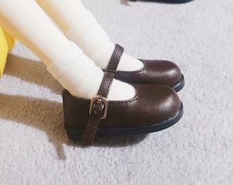 Chaussures en cuir Blythe Chaussures Blythe | Chaussures BJD pour Blythe Azone 1/6 Obitsu 22 Obitsu 24 | Vêtements Ooak Blythe Accessoires de poupée articulés