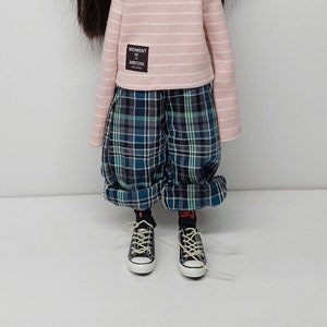 Blythe pants Dad jeans | BJD trousers for Blythe Pullip Obitsu 24 Holala Momoko Azone doll | Ball jointed doll Blythe jeans BJD YoSD clothes