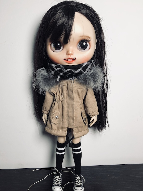 Blythe coat | Blythe clothes BJD YoSD clothes for Blythe Pullip Obitsu 24 Obitsu 22 Azone | Ball jointed doll 1/6 doll clothes accessories